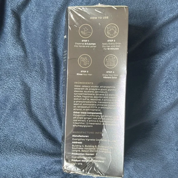 Polar Dark Brown Hair Dye Shampoo 10 minutes to vibrant hair color - Picture 2 of 2